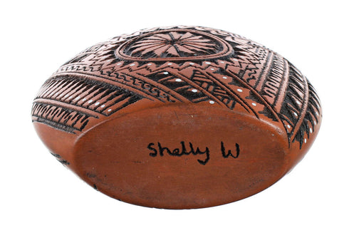 Hand Crafted Navajo Pot By Artist Shelly Watchman JX130420